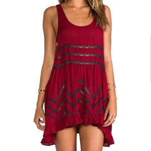 Free People Voile Trapeze Slip Dress